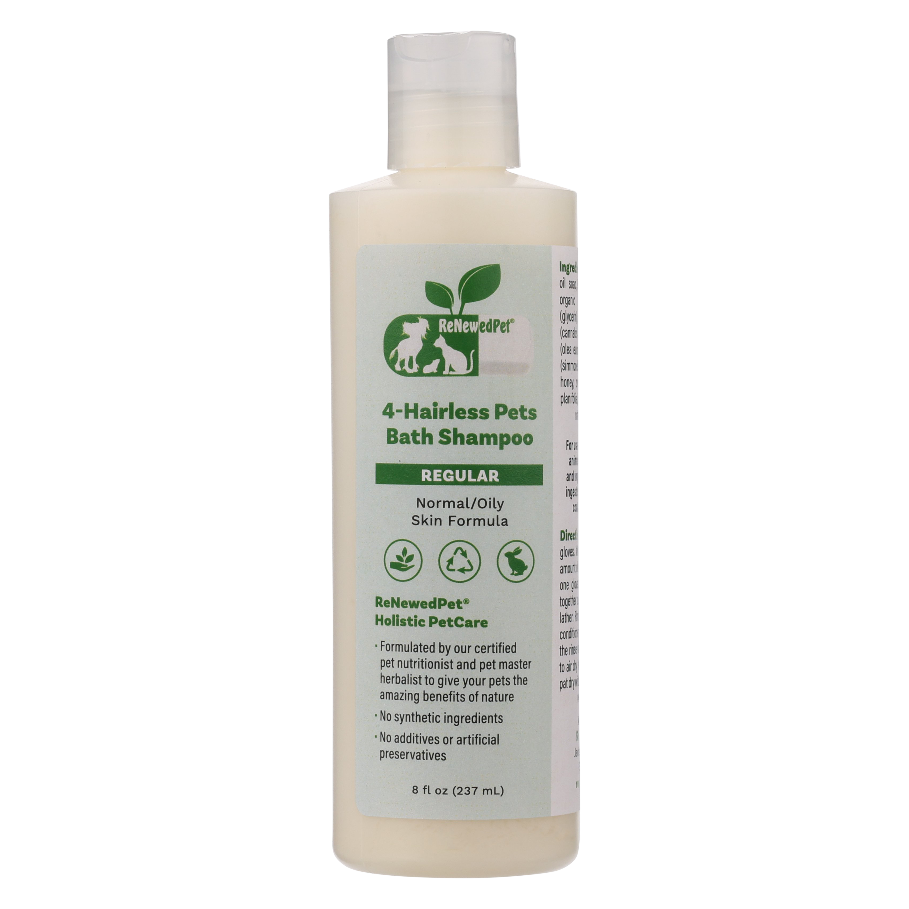4-HAIRLESS PETS PETS REGULAR SHAMPOO ReNewedPet