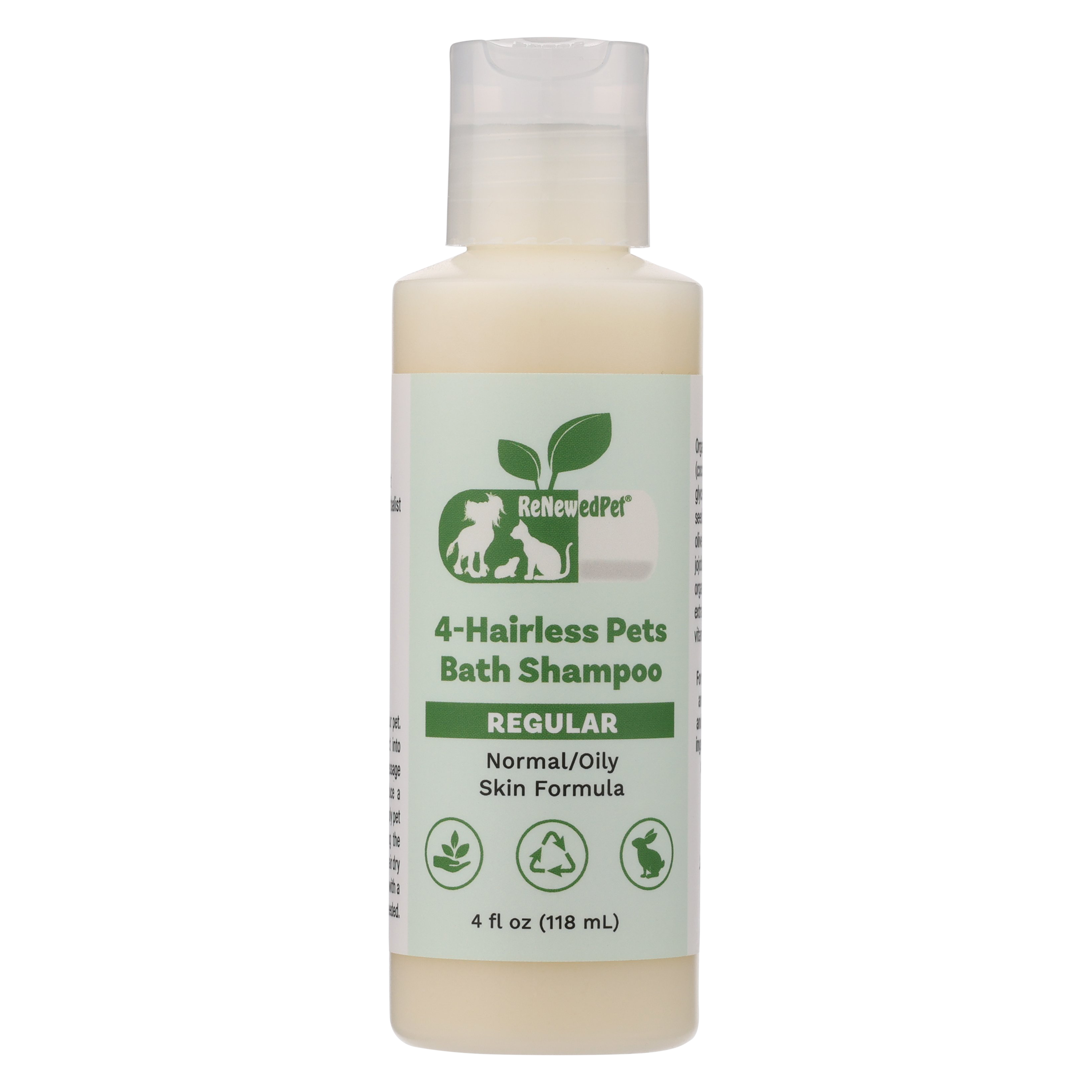4-HAIRLESS PETS PETS REGULAR SHAMPOO ReNewedPet