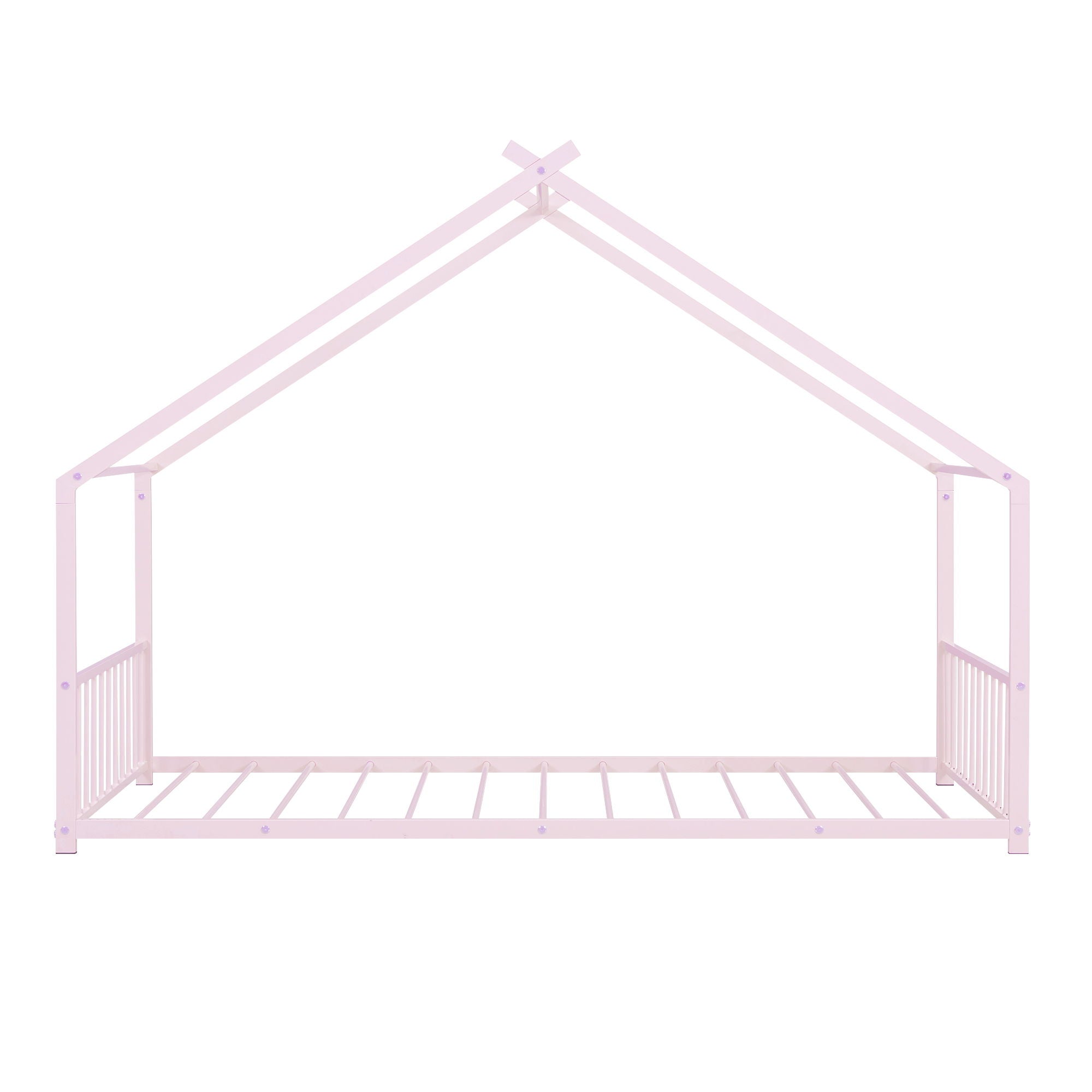 Metal House Bed Unique Piece Furniture