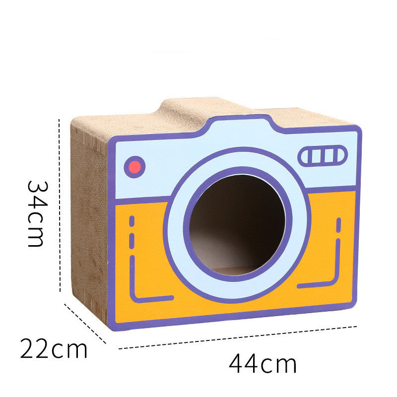 TV Set Household Fashion Scratch Board Cat Litter Box Pawpampered