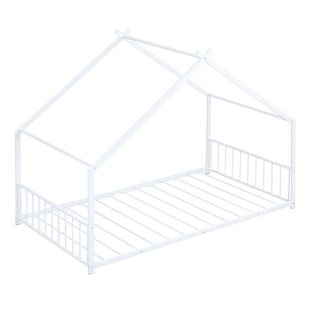 Metal House Bed Unique Piece Furniture