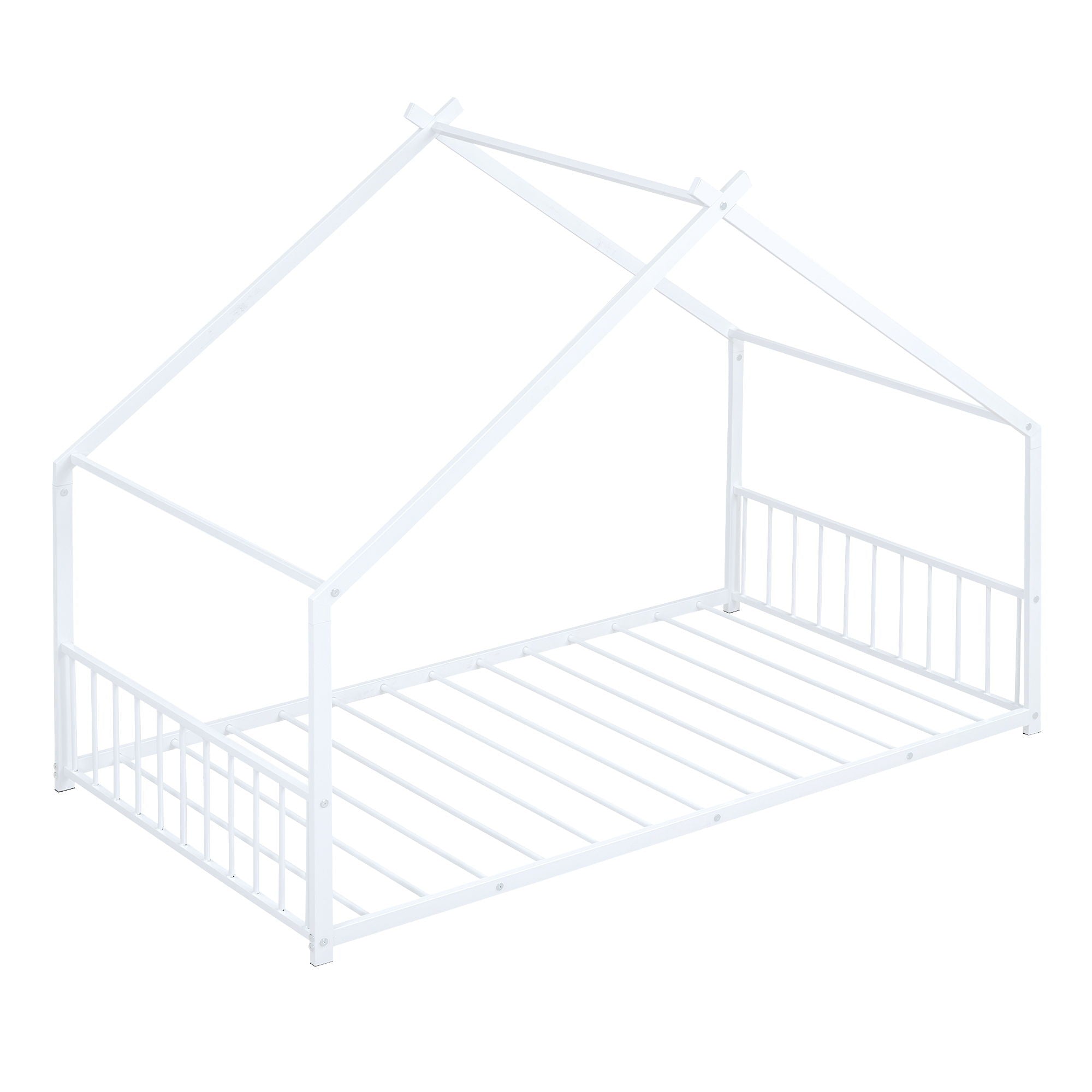 Metal House Bed Unique Piece Furniture