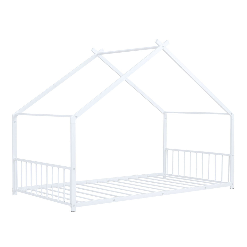 Metal House Bed Unique Piece Furniture
