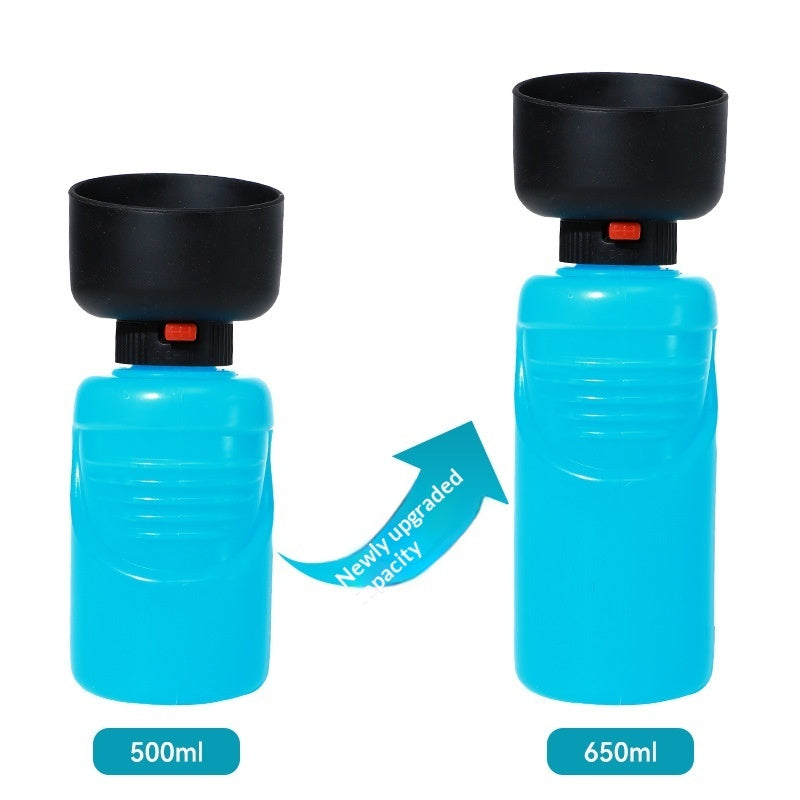 Squeezable Dog & Cat water bottle Pet Zen