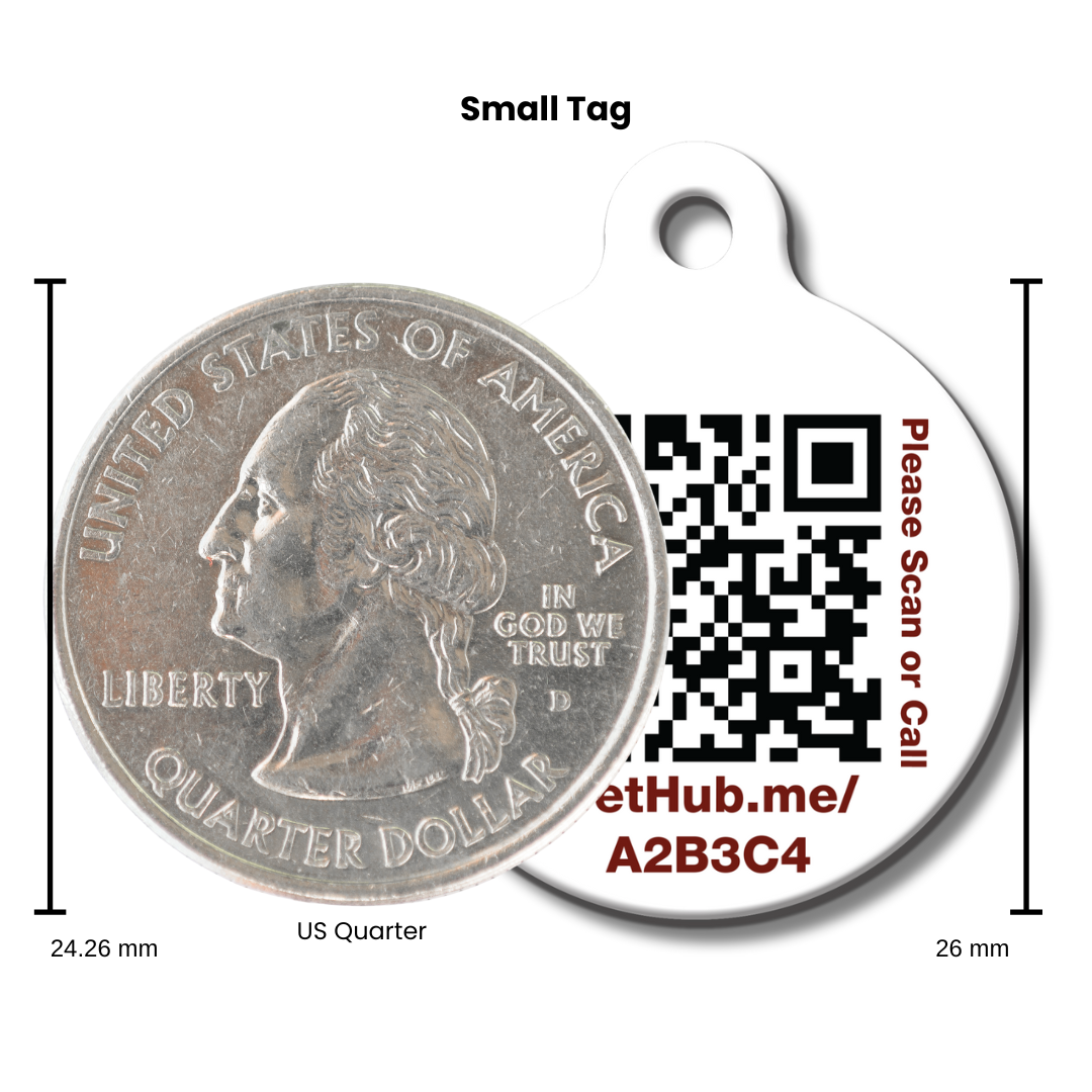 PetHub QR Pet ID Tag – Original Get Me Home Club PetHub