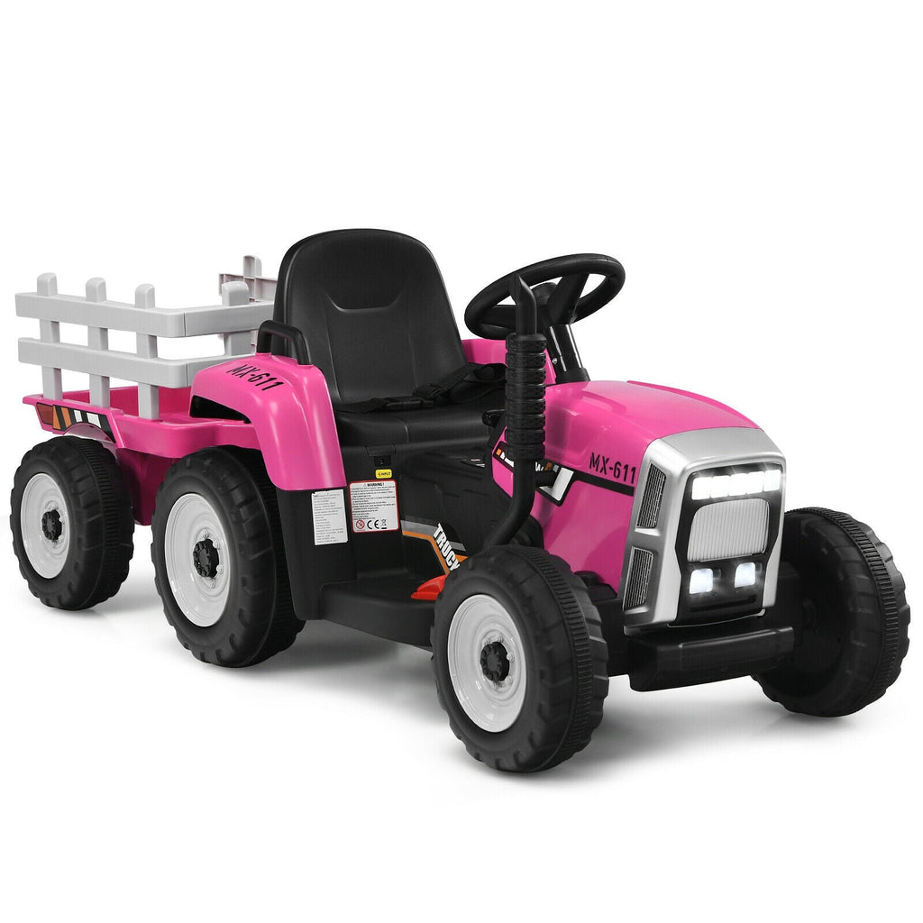 Tractor with 3-Gear-Shift & Ground Loader for Kids 3+ Years Old GBruno Store