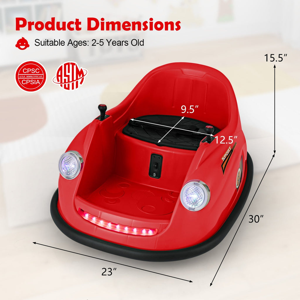 Kids Ride on Bumper Car with Remote Control GBruno Store
