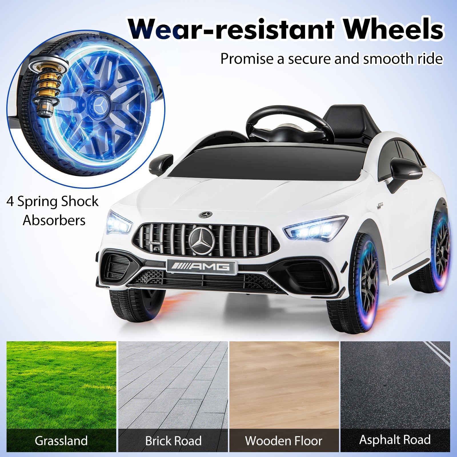 Kids Ride on Car Mercedes-Benz AMG CLA 45 with Remote GBruno Store