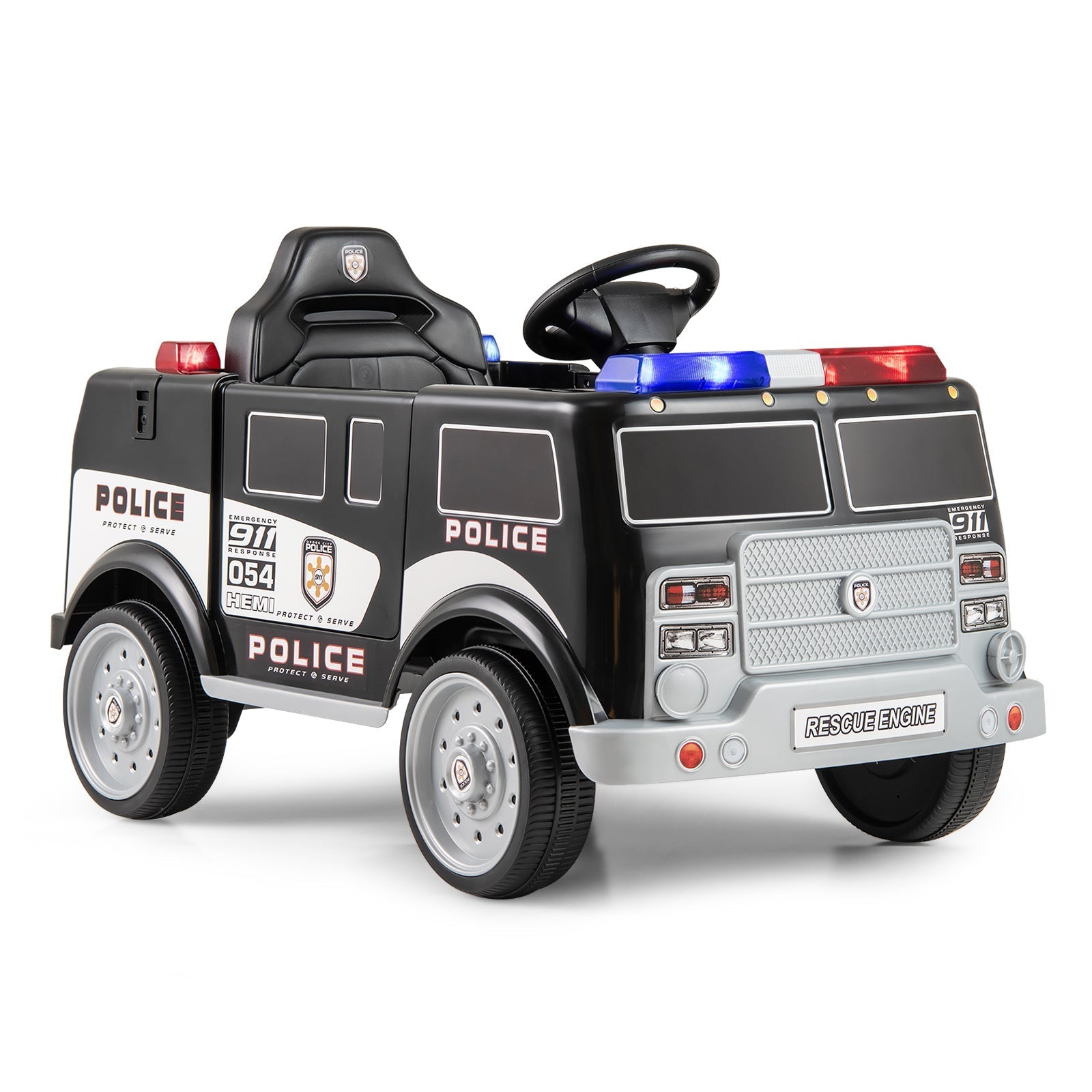 12V Battery Powered Electric Vehicle with 3 Speeds & Megaphone GBruno Store