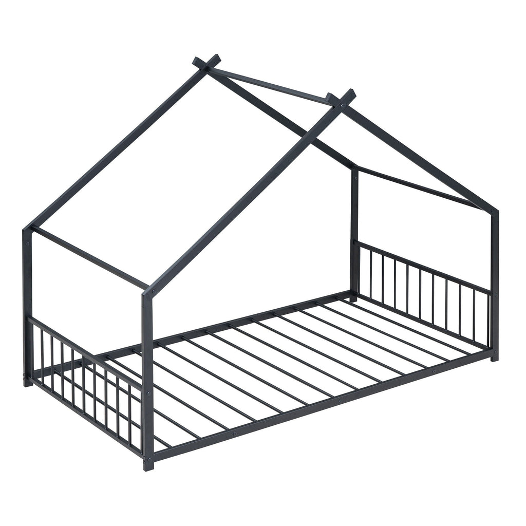 Metal House Bed Unique Piece Furniture