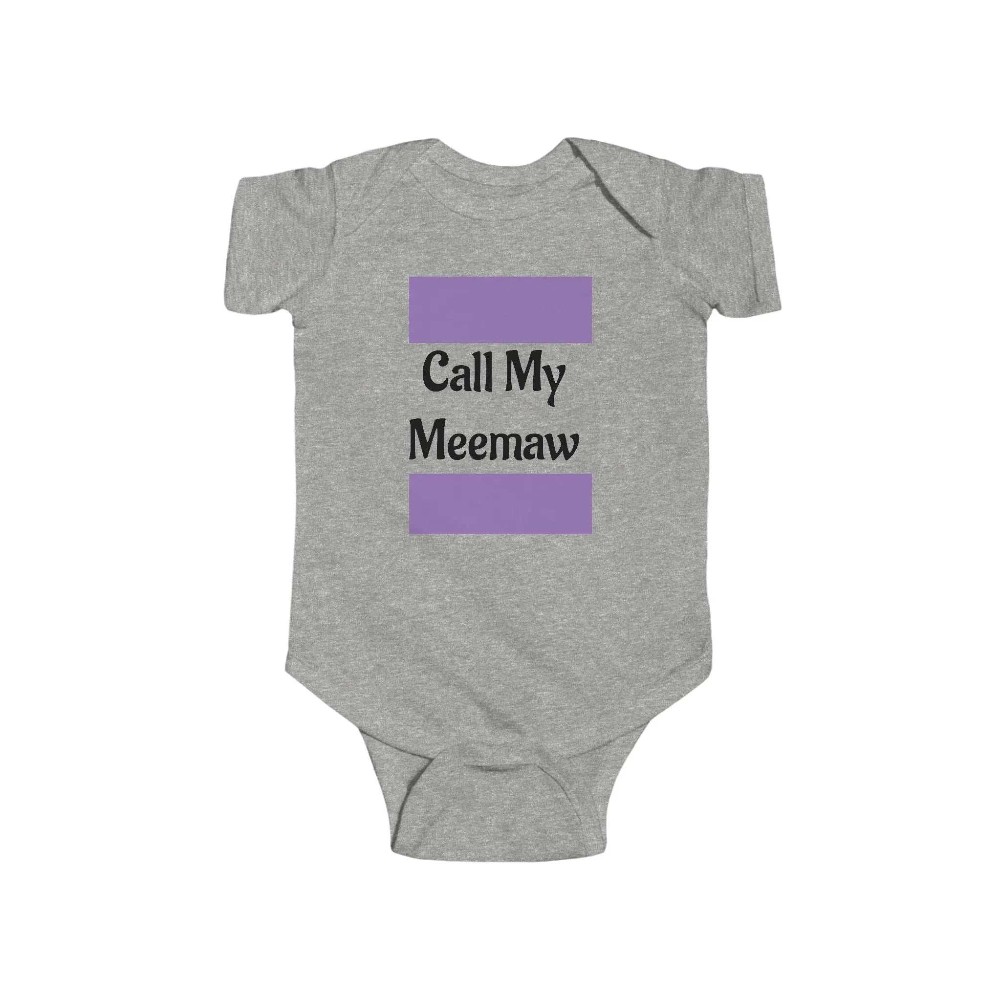 "Call My Meemaw" Cute Baby Onesie, Grandparent Gift Meemaw's Atelier