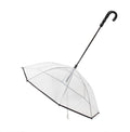 Transparent Pet Umbrella Dog Leash Pawpampered