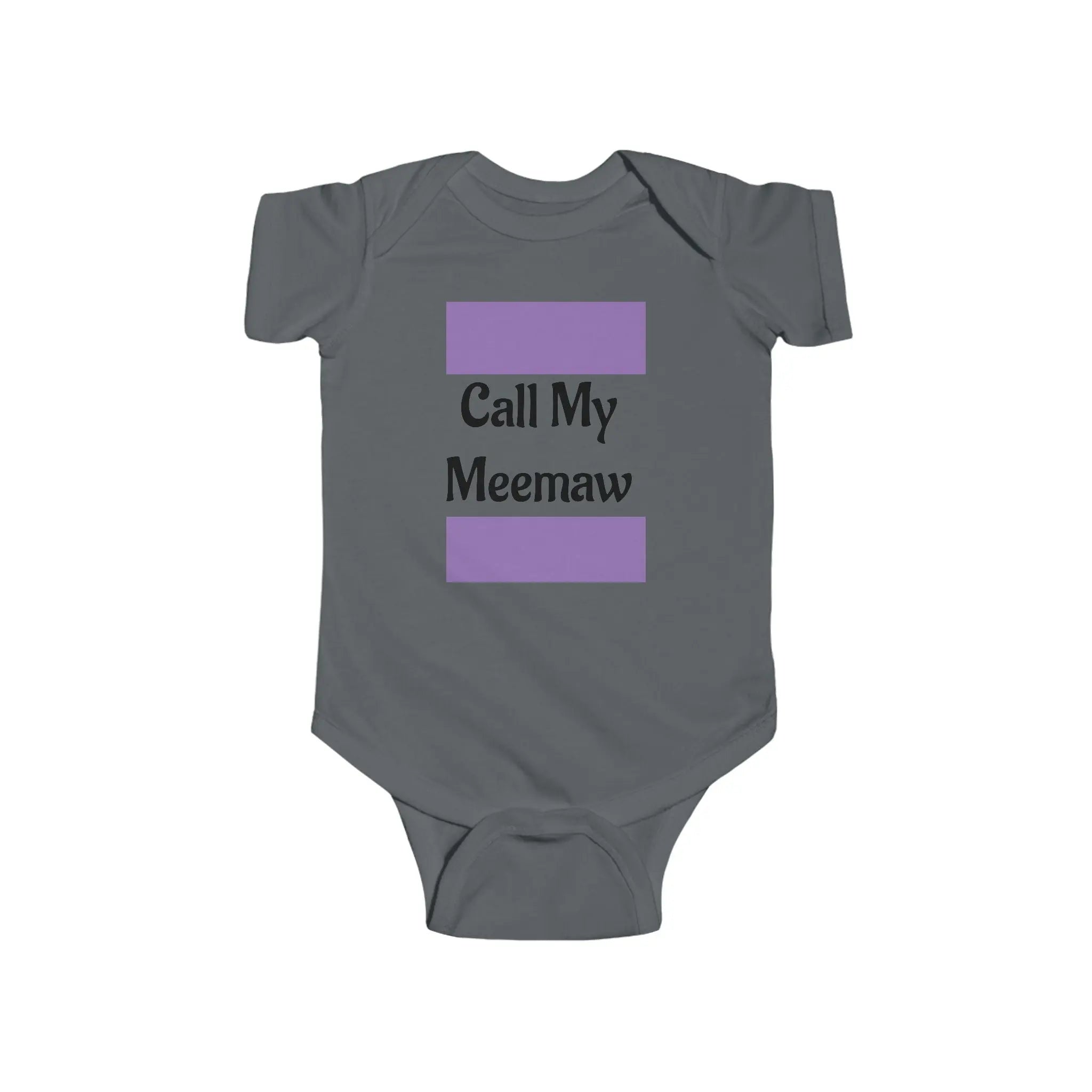 "Call My Meemaw" Cute Baby Onesie, Grandparent Gift Meemaw's Atelier