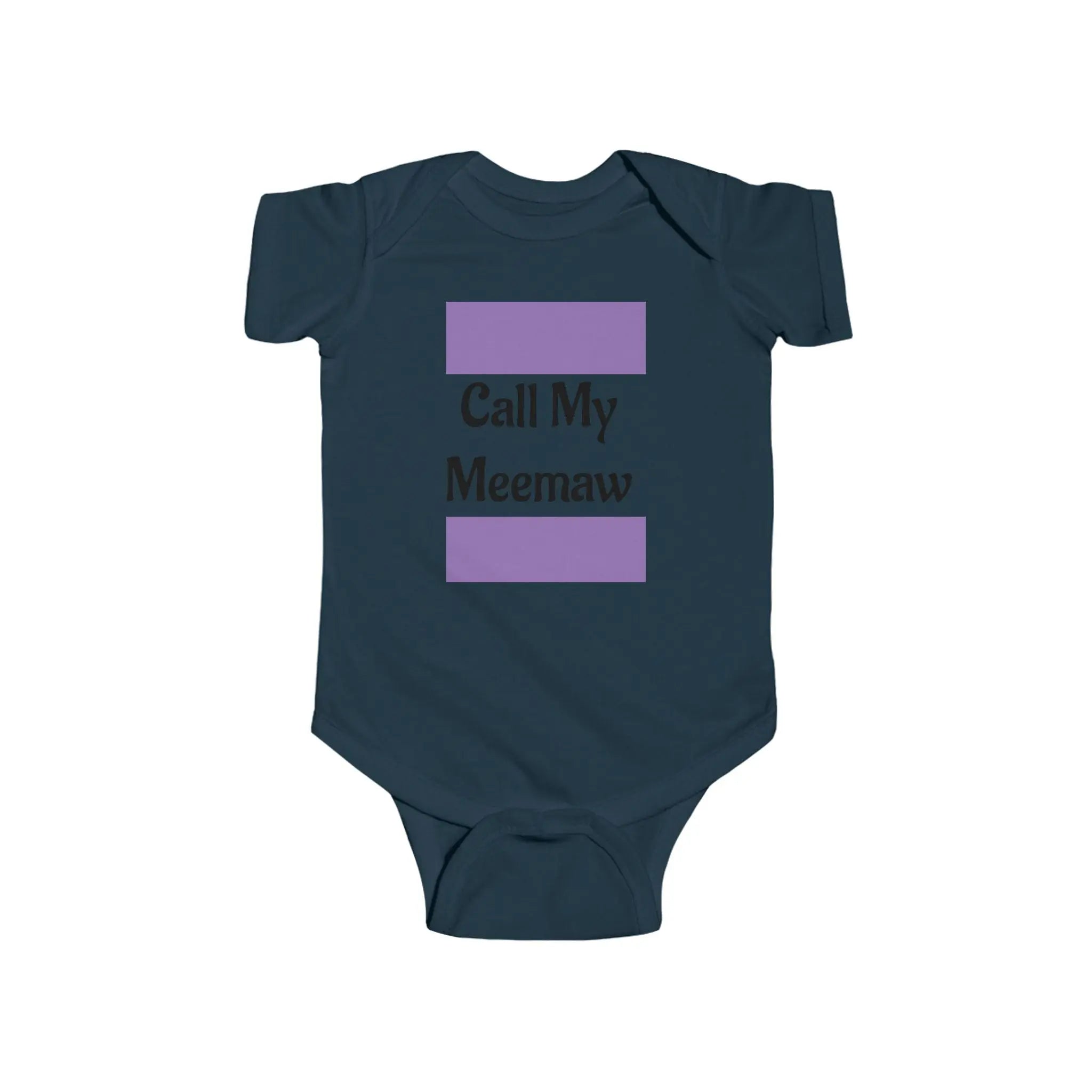 "Call My Meemaw" Cute Baby Onesie, Grandparent Gift Meemaw's Atelier