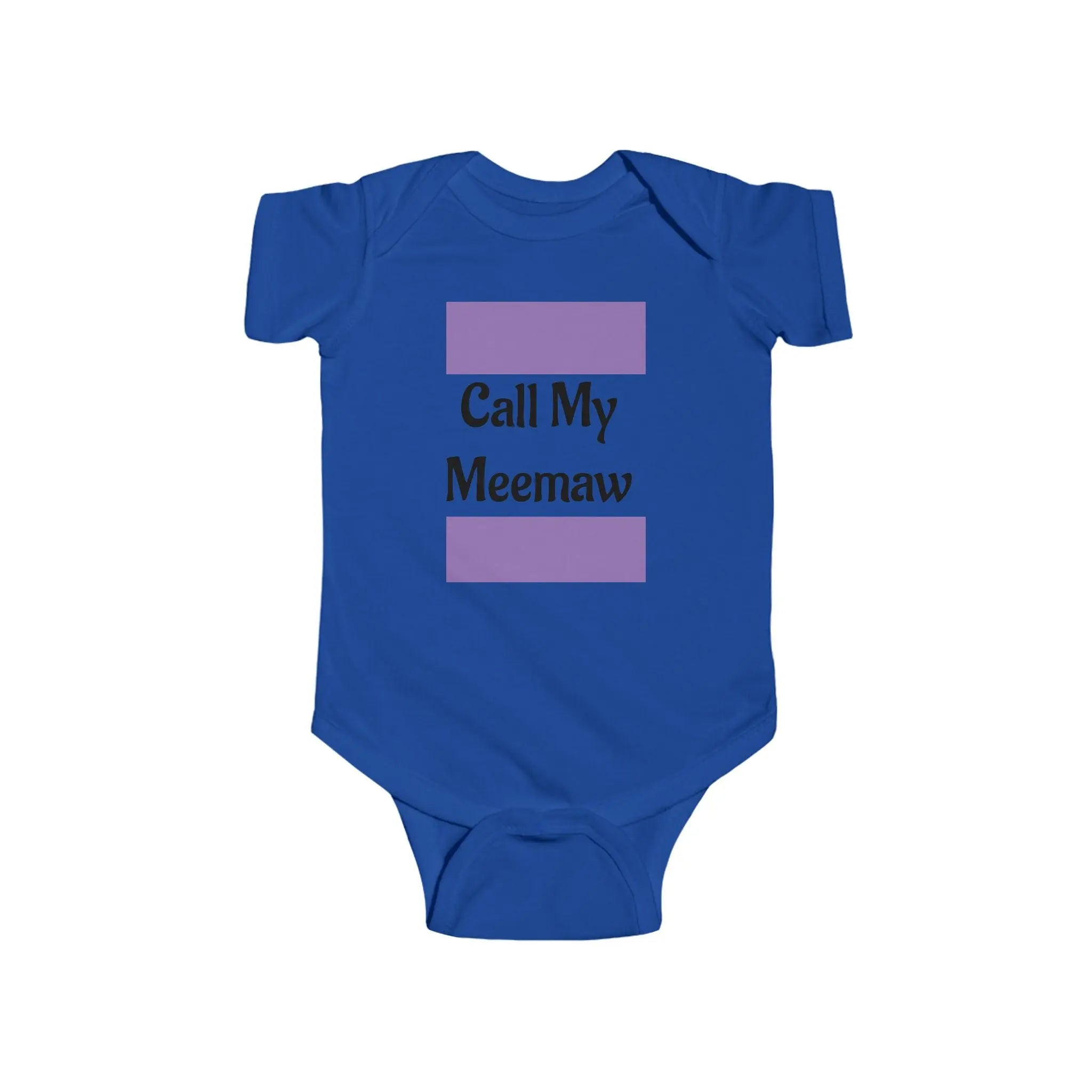 "Call My Meemaw" Cute Baby Onesie, Grandparent Gift Meemaw's Atelier