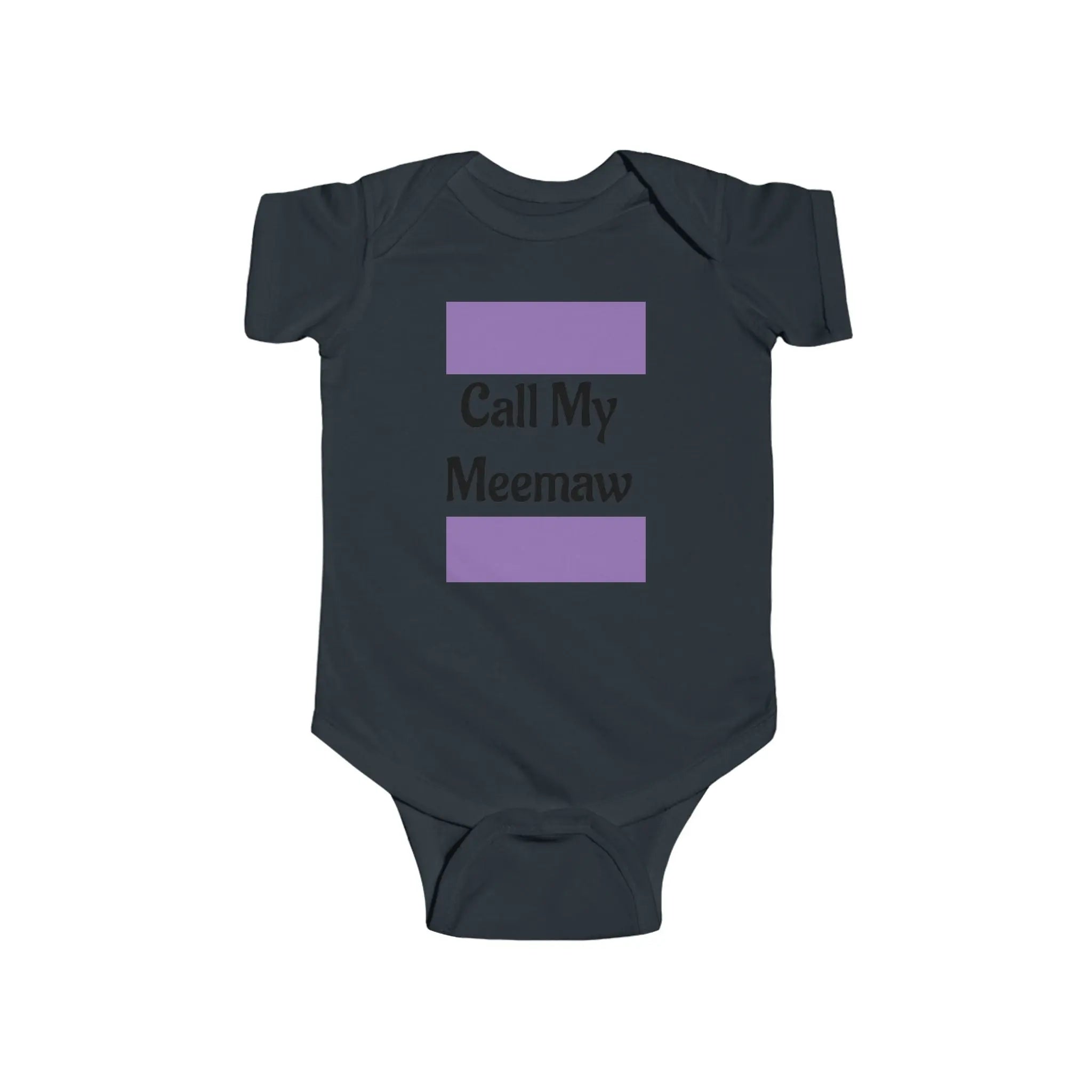 "Call My Meemaw" Cute Baby Onesie, Grandparent Gift Meemaw's Atelier