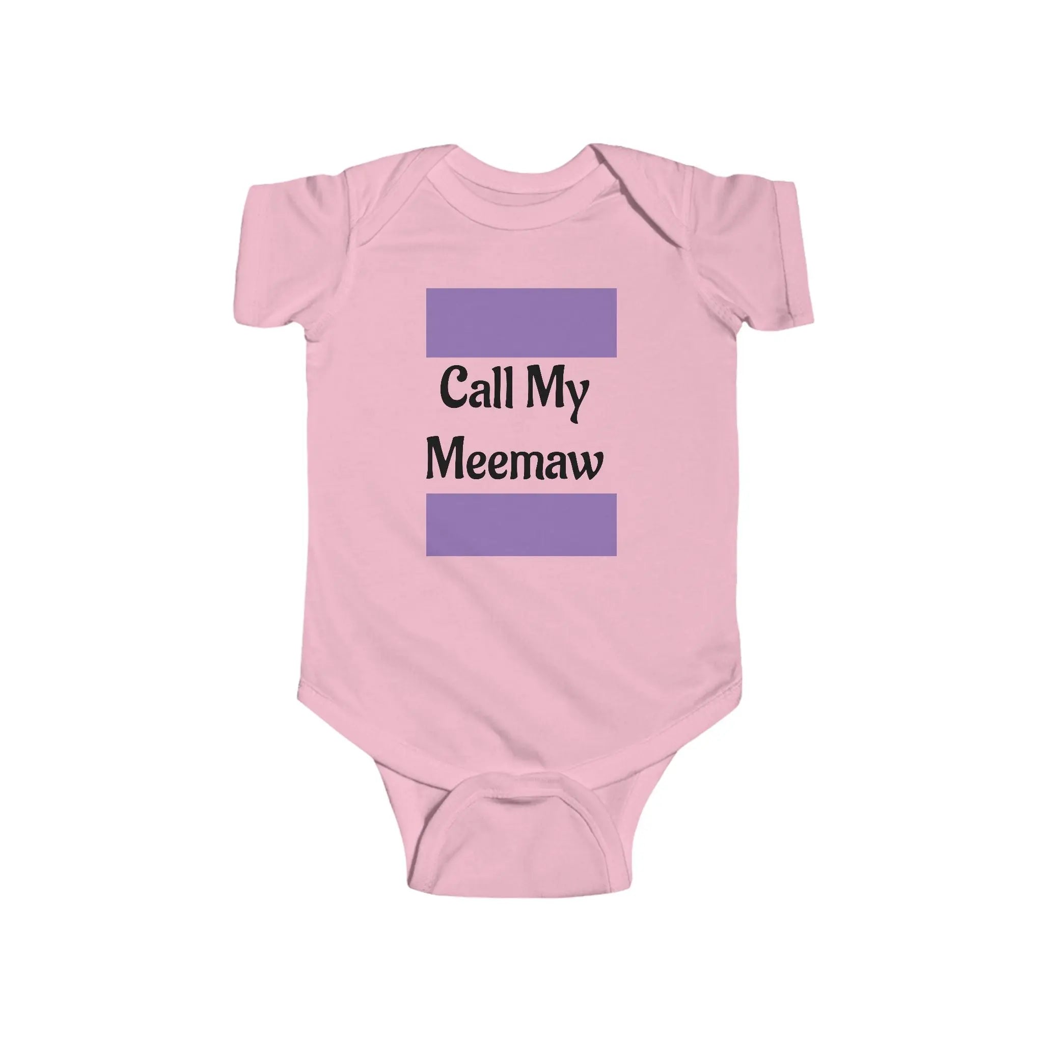 "Call My Meemaw" Cute Baby Onesie, Grandparent Gift Meemaw's Atelier