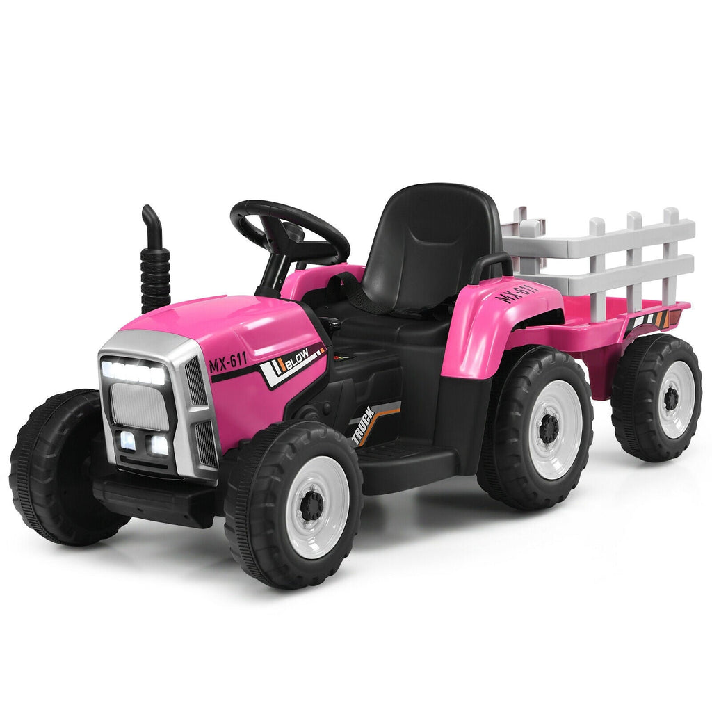 Tractor with 3-Gear-Shift & Ground Loader for Kids 3+ Years Old GBruno Store