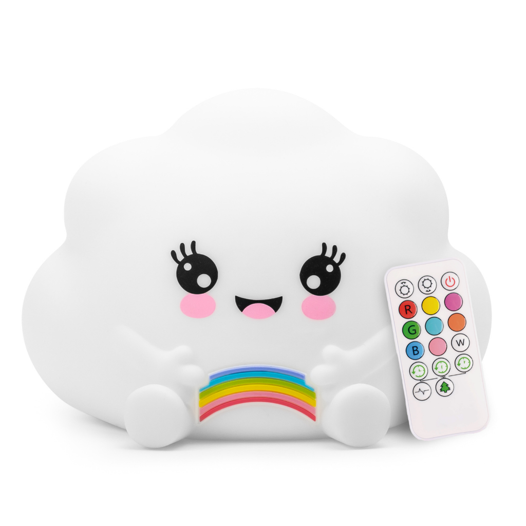 LumiPets® Kawaii Cloud - Children's Nursery Touch Night Light Lumieworld