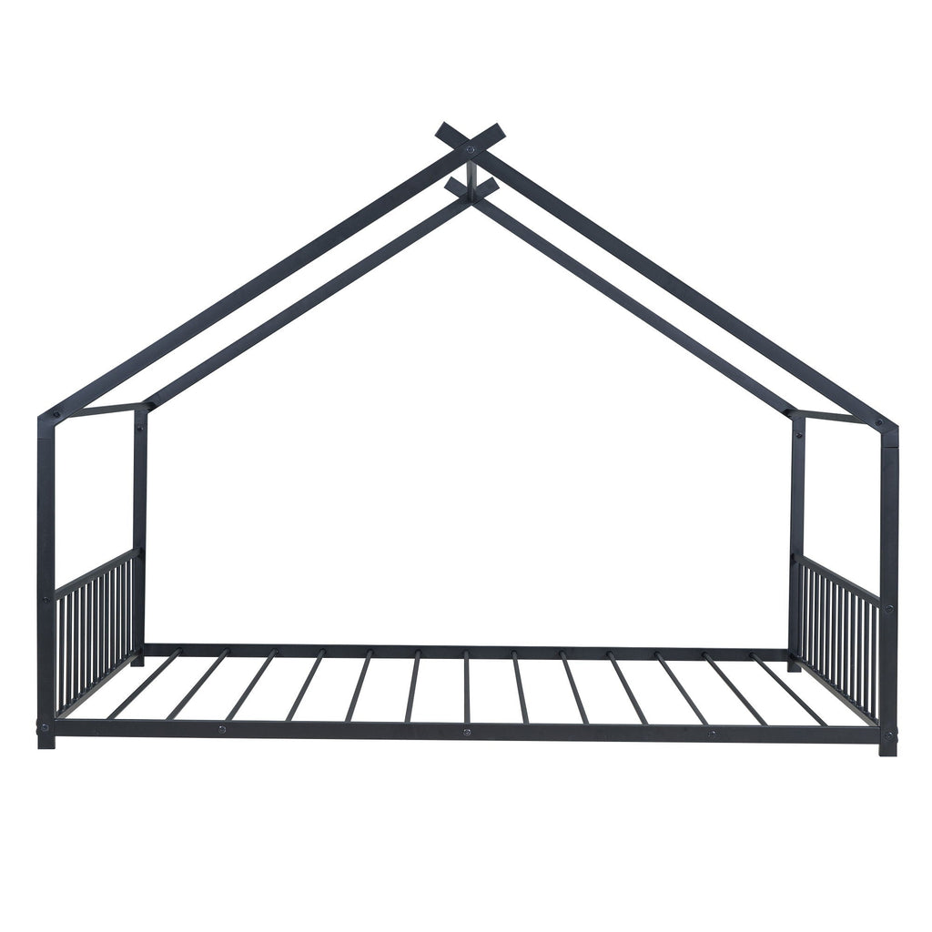 Metal House Bed Unique Piece Furniture