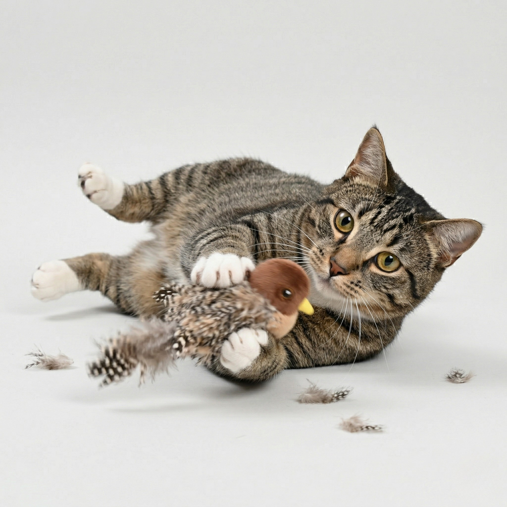 Flapping Bird Interactive Cat Toy Midfox