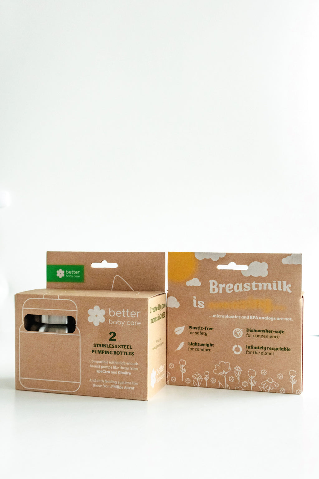 Better Baby Bottle - Pair better baby care