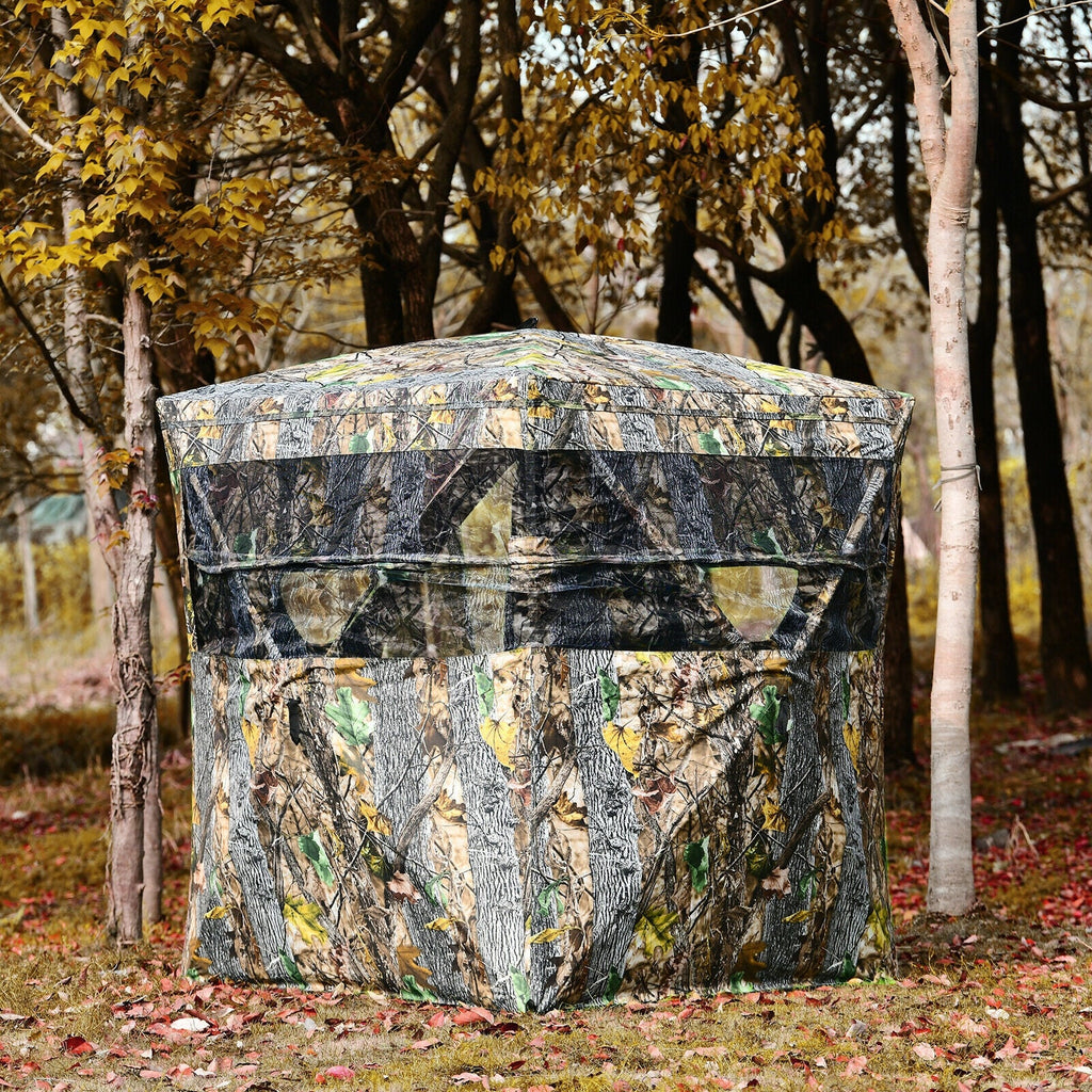 3 Person Portable Surround View Tent with Slide Mesh Window DirectDeals