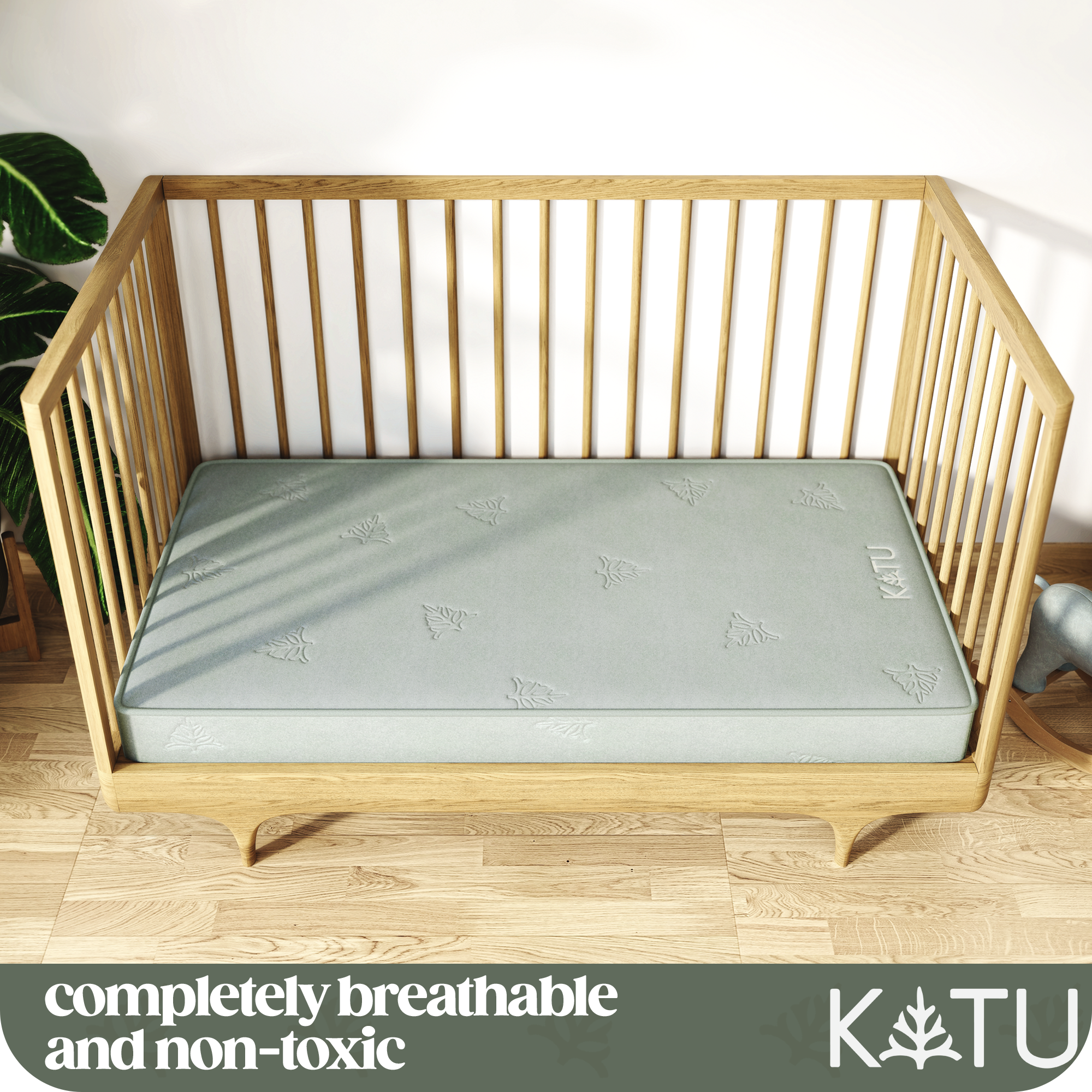 Organic 2-Stage Crib Mattress KATU