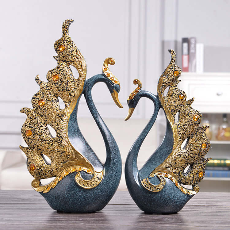 Couple Swan Home Decoration Best YouTube Store
