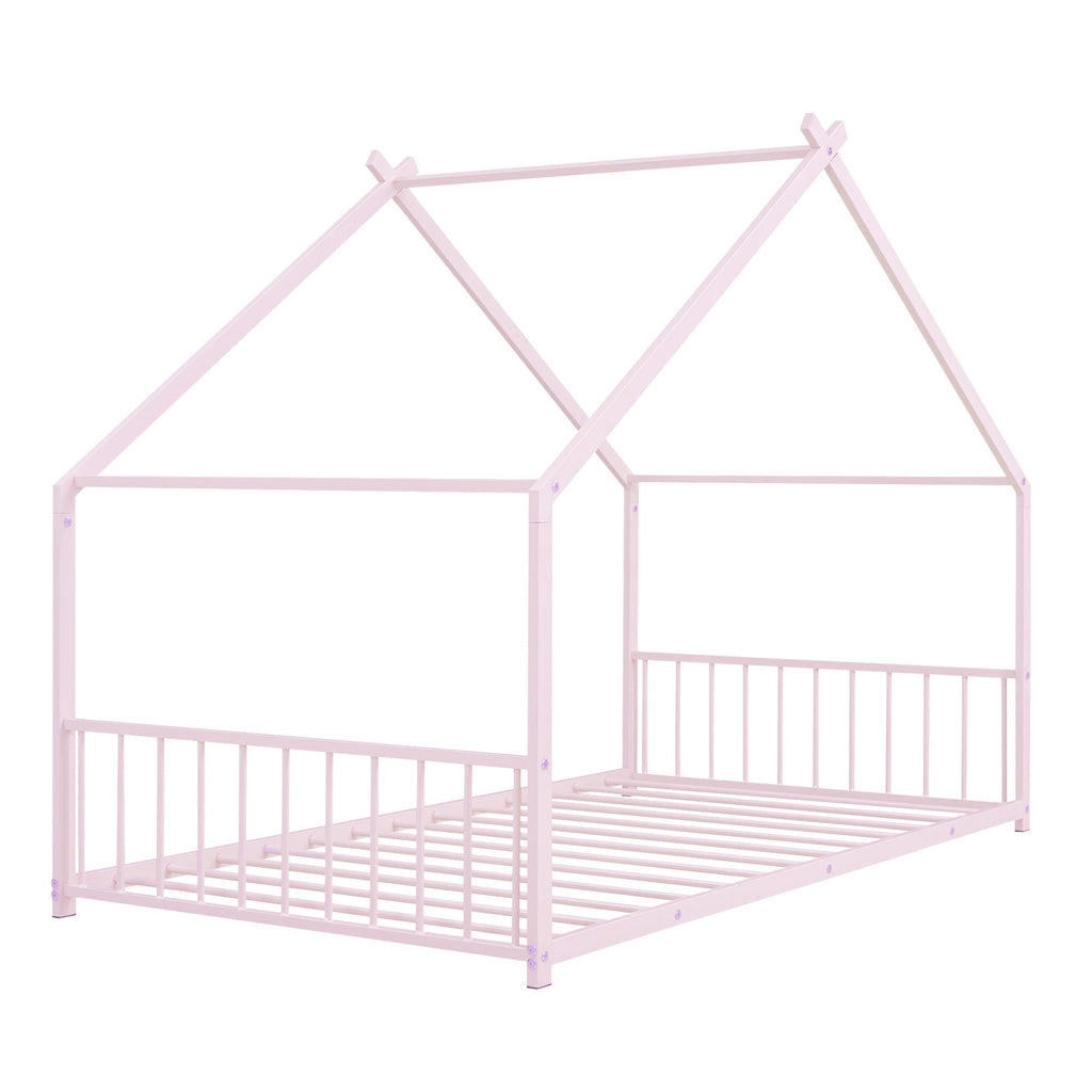 Metal House Bed Unique Piece Furniture