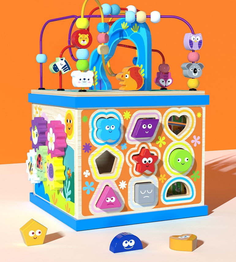 Baby Wooden toys unisex Baby Joy