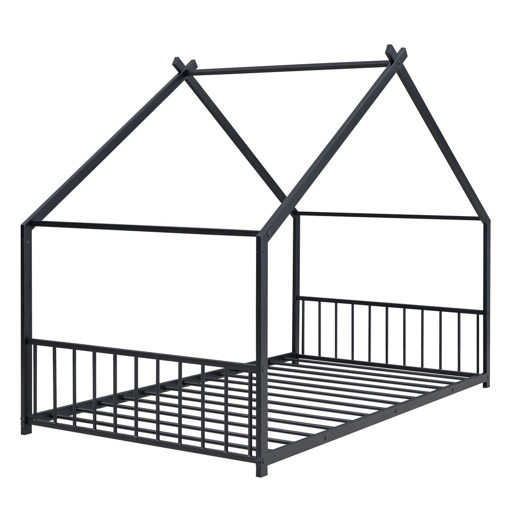 Metal House Bed Unique Piece Furniture