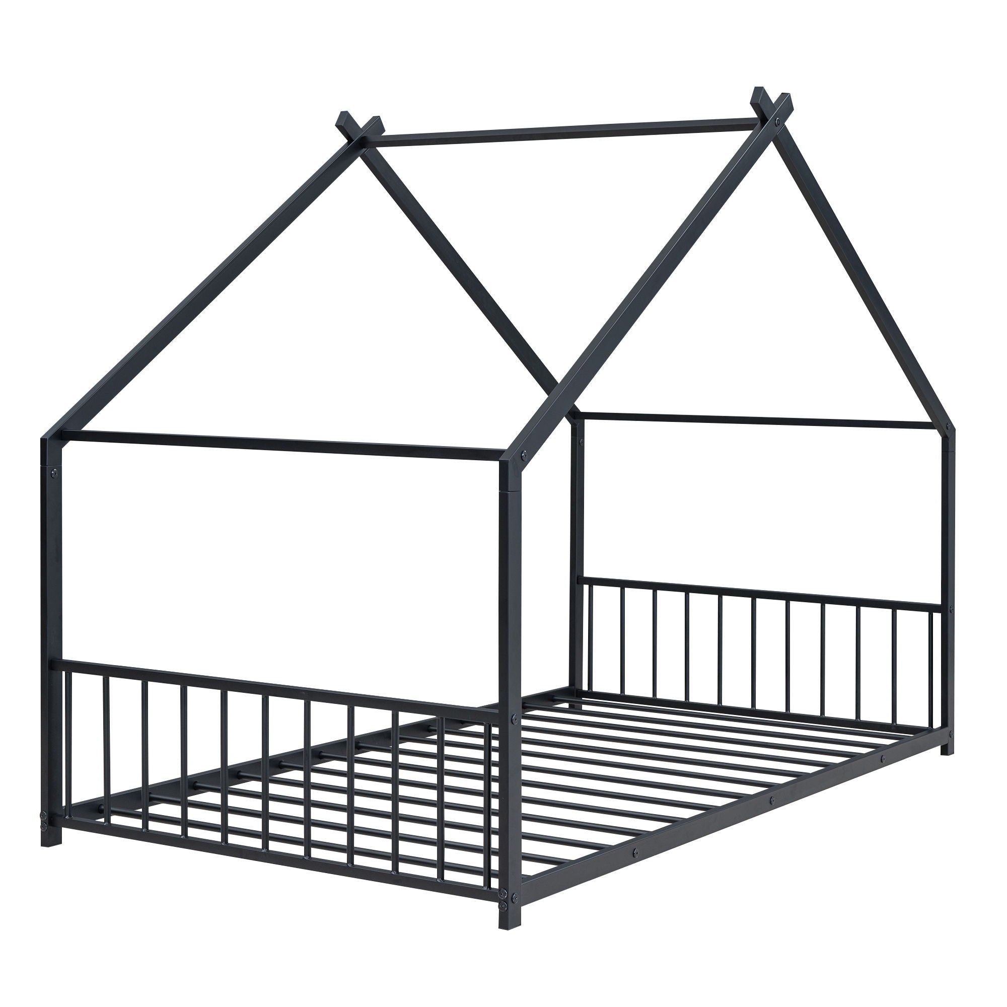 Metal House Bed Unique Piece Furniture