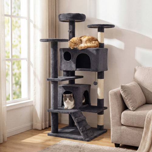 52 Inch Tall Cat Tree Tower for Indoor Cats DirectDeals
