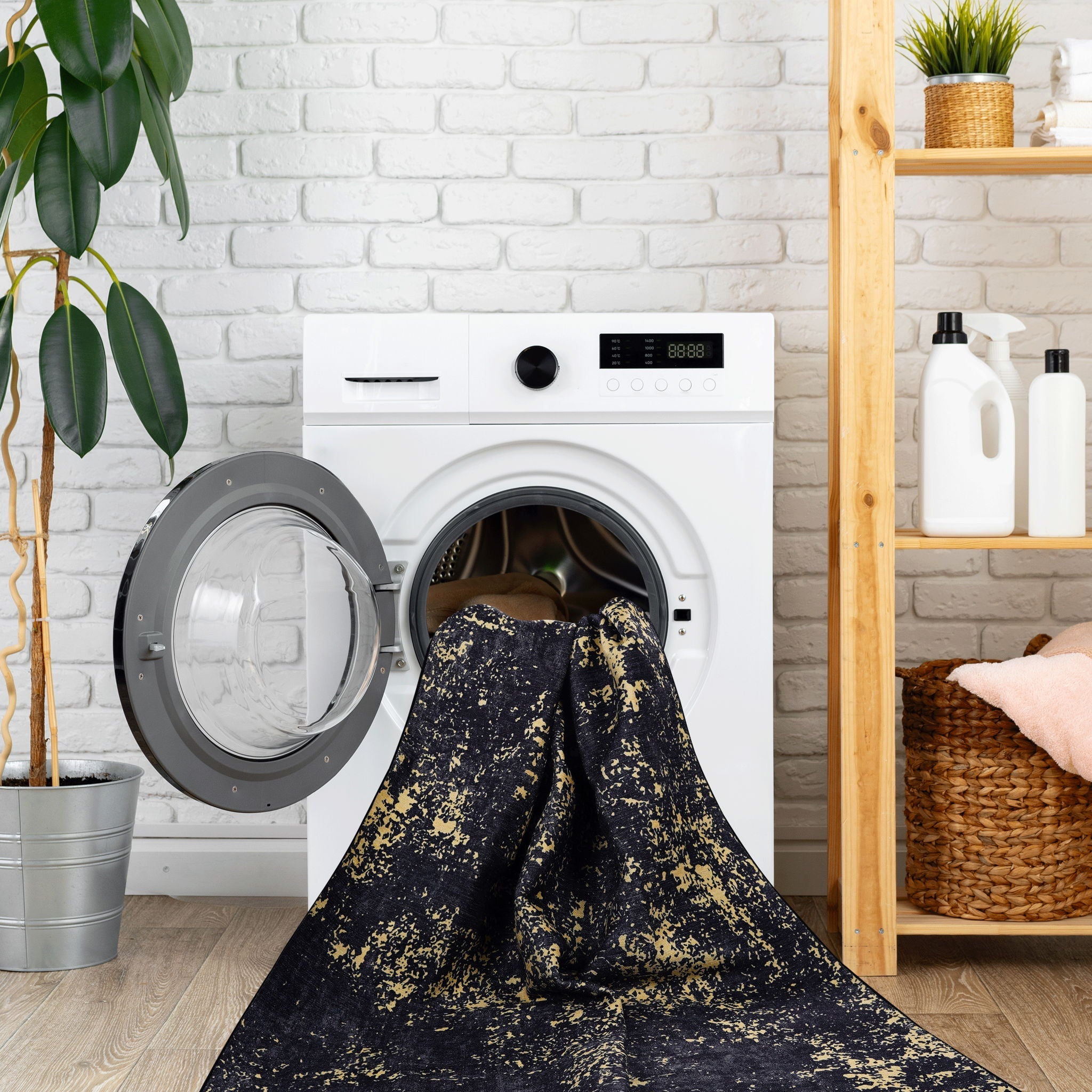 Maval - Stunning Washable Runner Rug Unique Piece Furniture