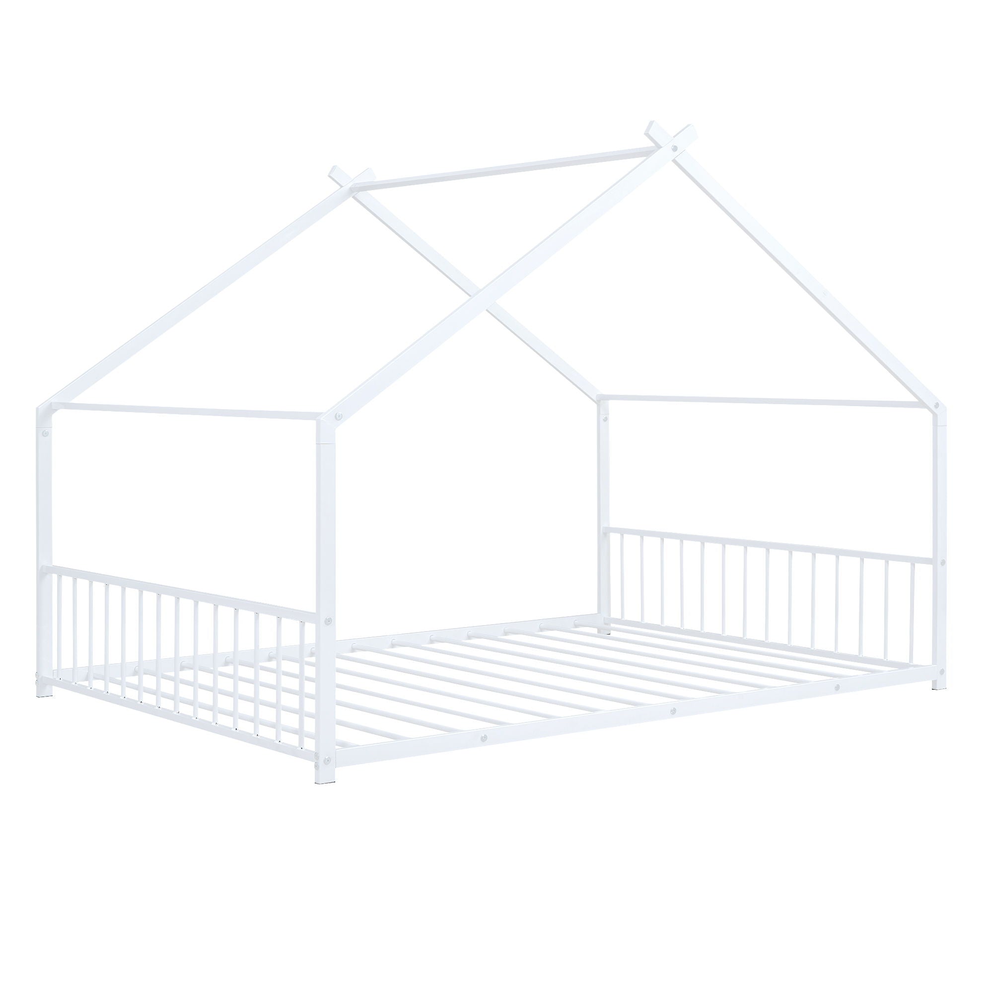 Metal House Bed Unique Piece Furniture