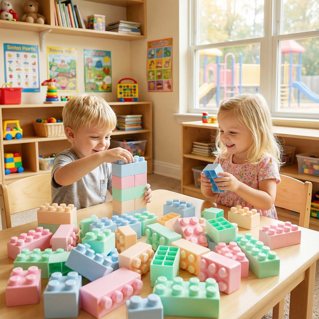 64 pcs Building Blocks for Toddlers Educational Toy DirectDeals