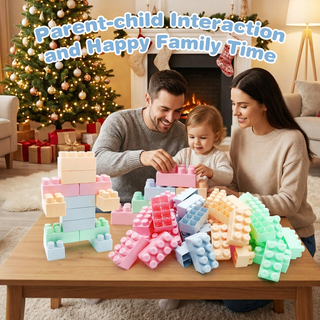 64 pcs Building Blocks for Toddlers Educational Toy DirectDeals