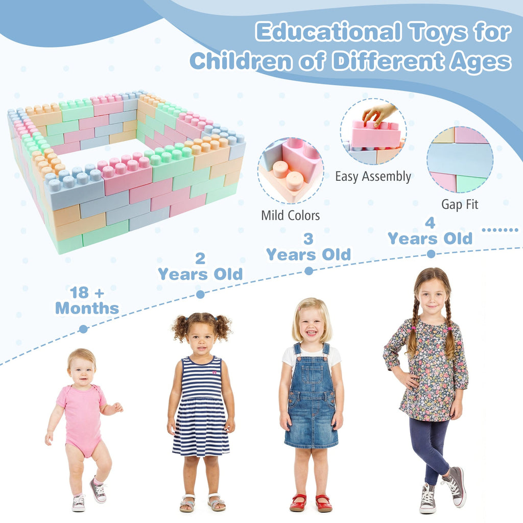 64 pcs Building Blocks for Toddlers Educational Toy DirectDeals