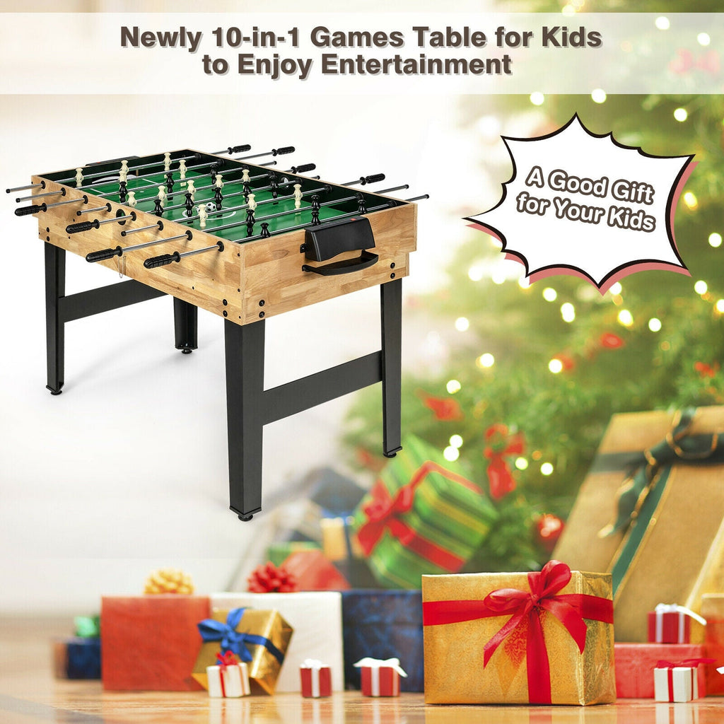10-in-1 Multi Combo Game Table Set for Home DirectDeals