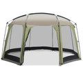6-8 Person Netted Canopy Tent with Zippered Door DirectDeals