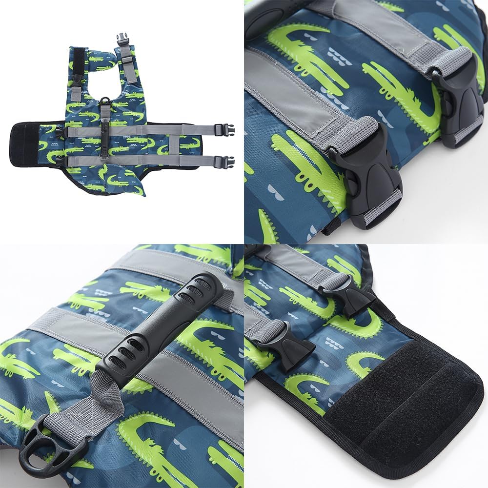 Dog life jacket pet swiming wear Jane's Pet Boutique