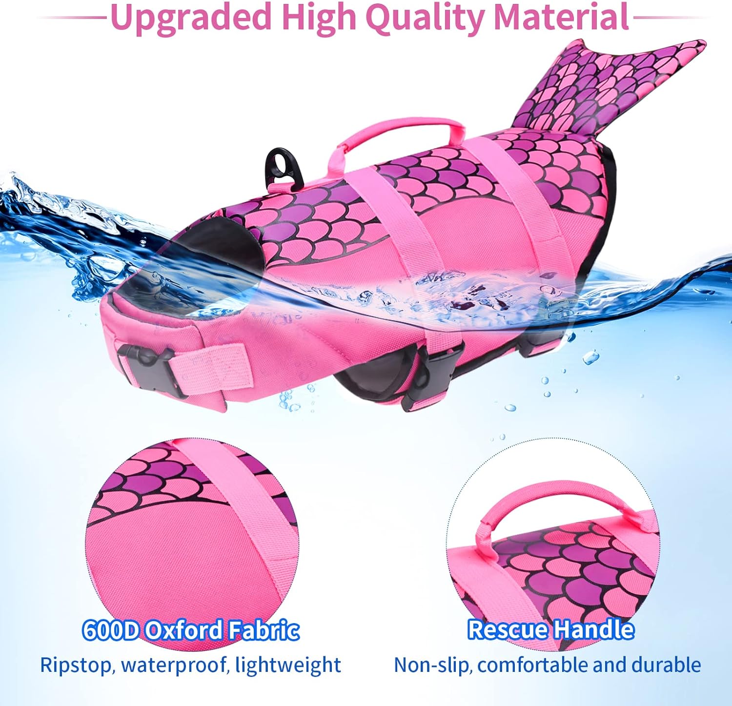 Dog life jacket pet swiming wear Jane's Pet Boutique