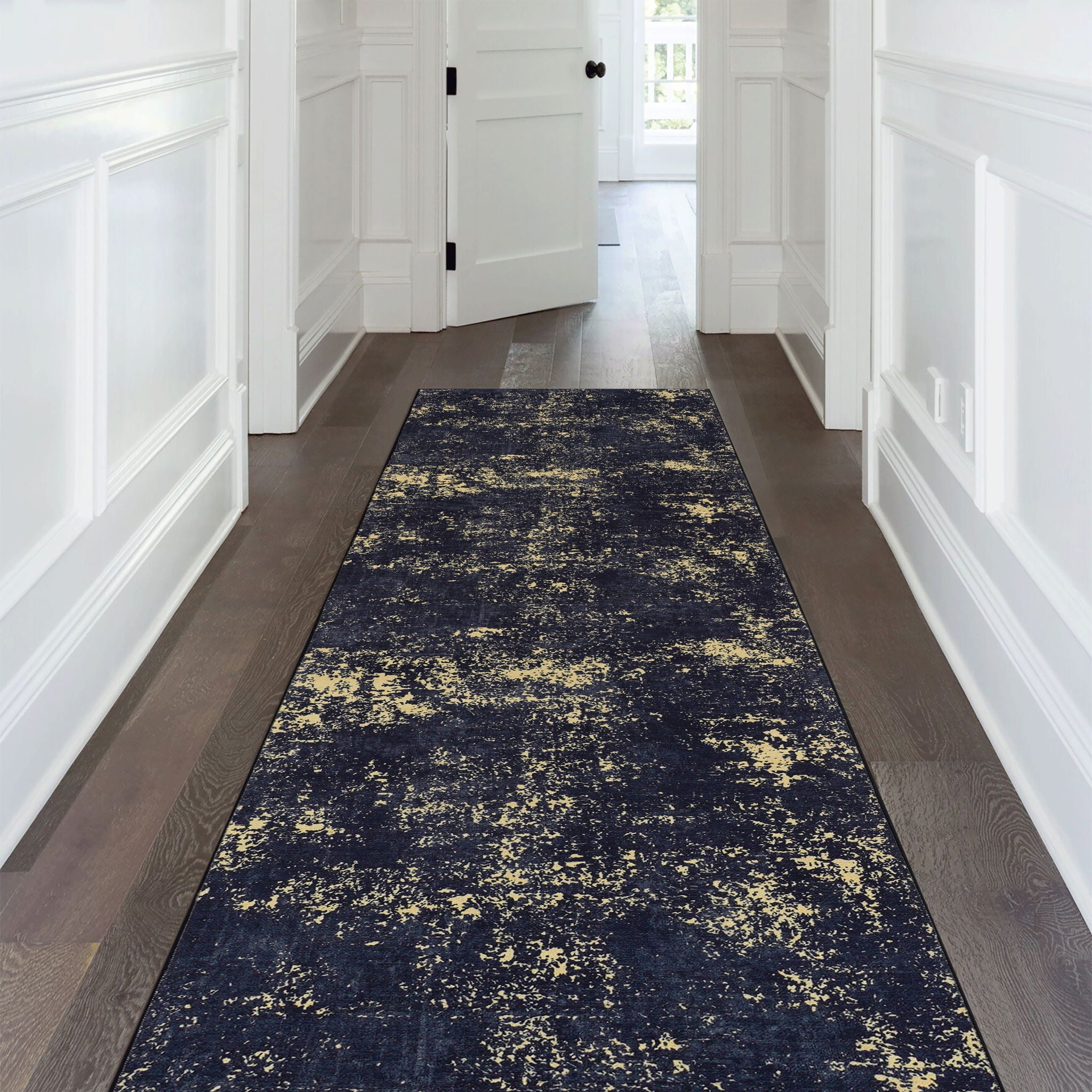 Maval - Stunning Washable Runner Rug Unique Piece Furniture