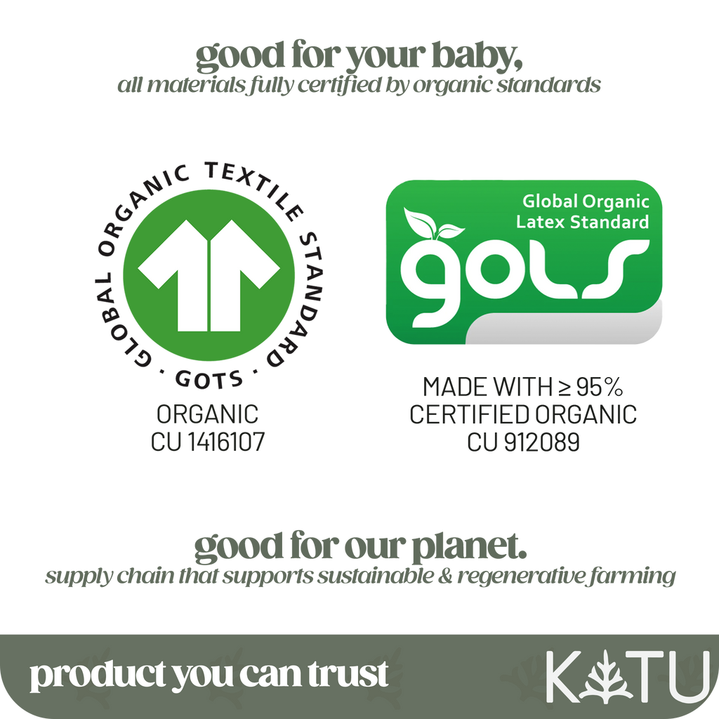 Organic 2-Stage Crib Mattress KATU