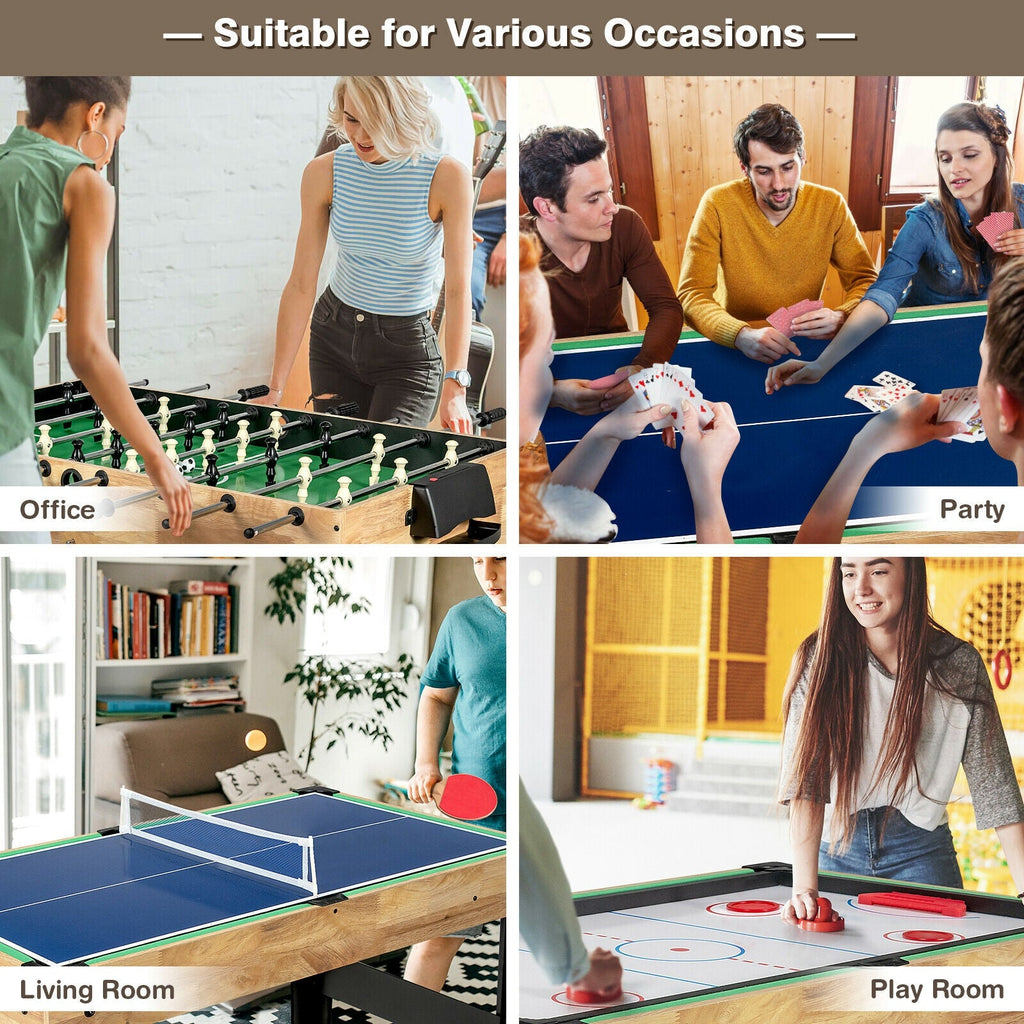 10-in-1 Multi Combo Game Table Set for Home DirectDeals