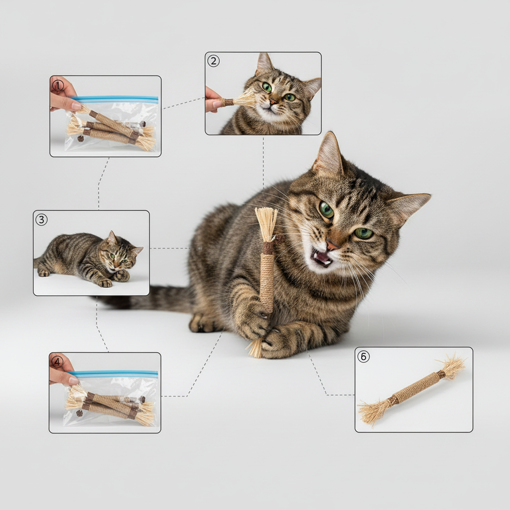 Chew Stick Cat Toy Midfox