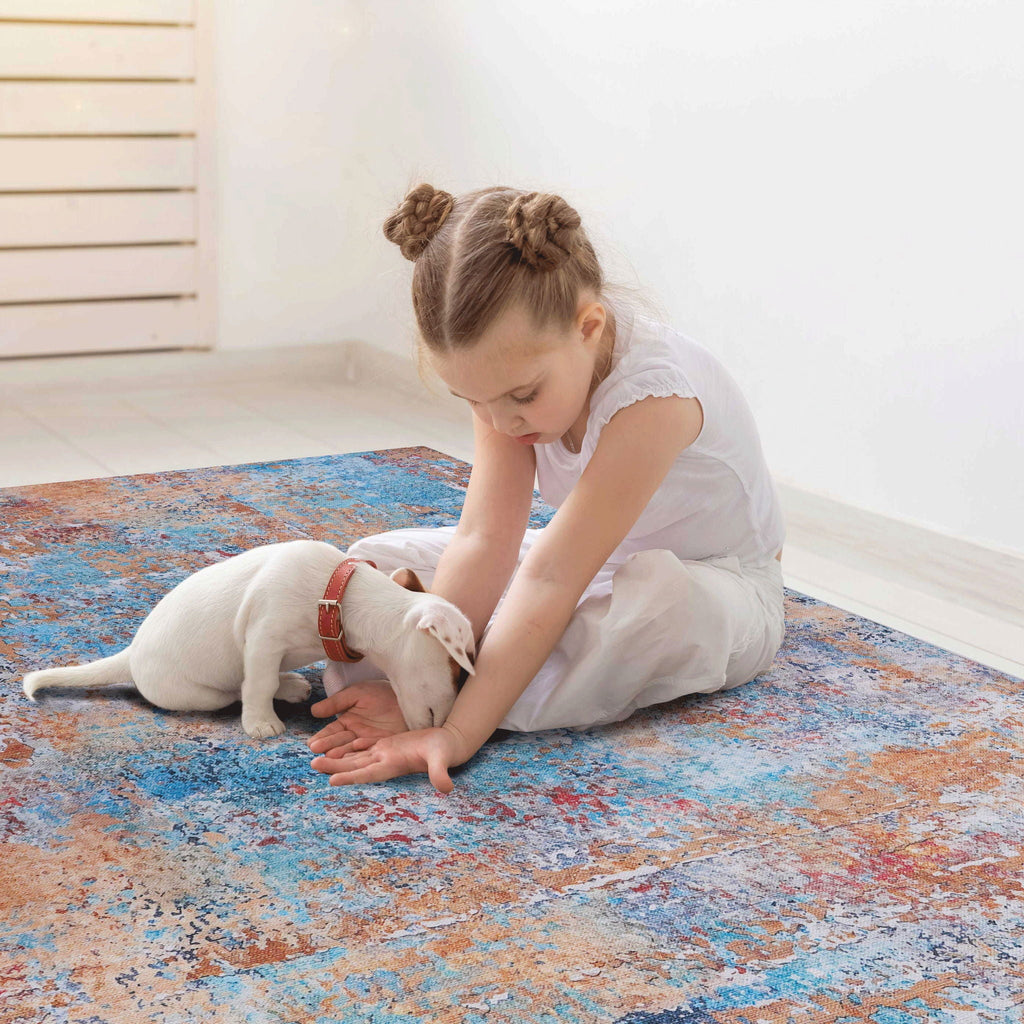 Maval - Stunning Washable Runner Rug Unique Piece Furniture