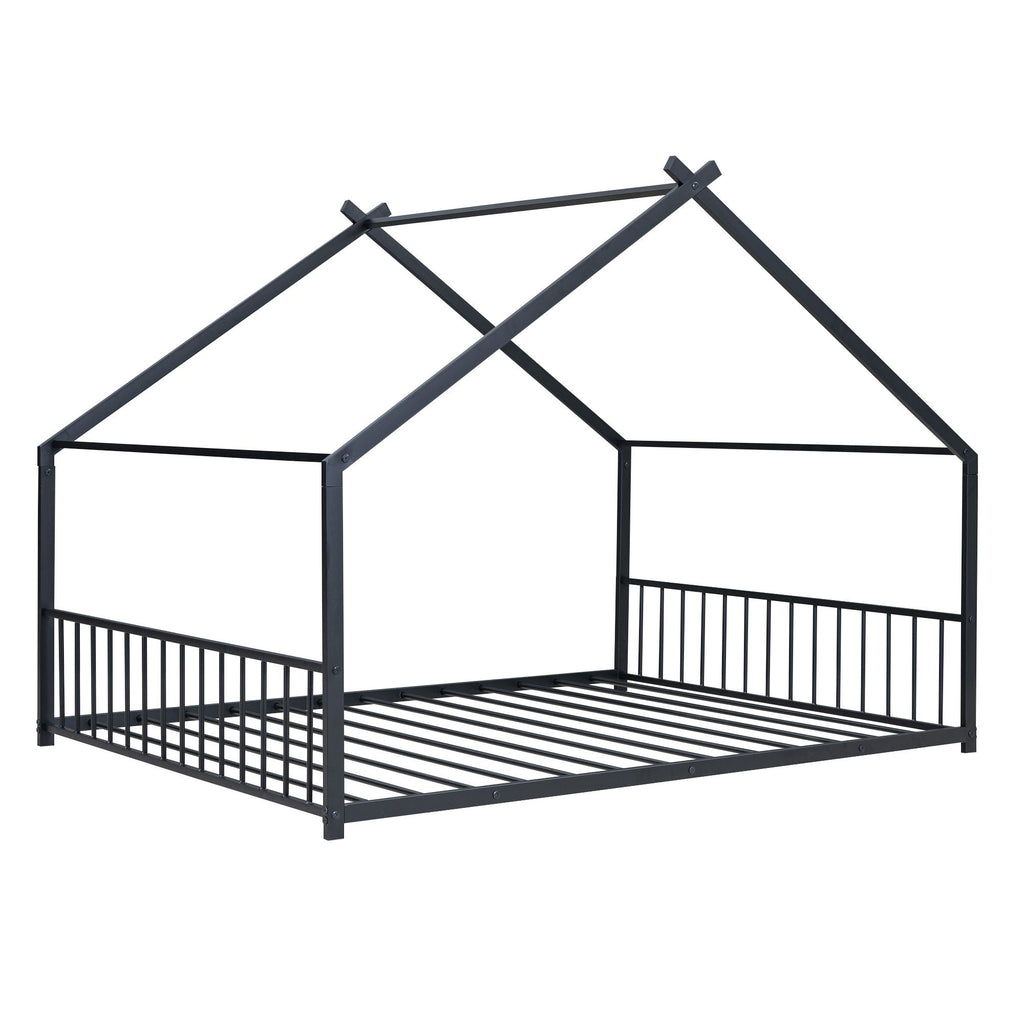 Metal House Bed Unique Piece Furniture
