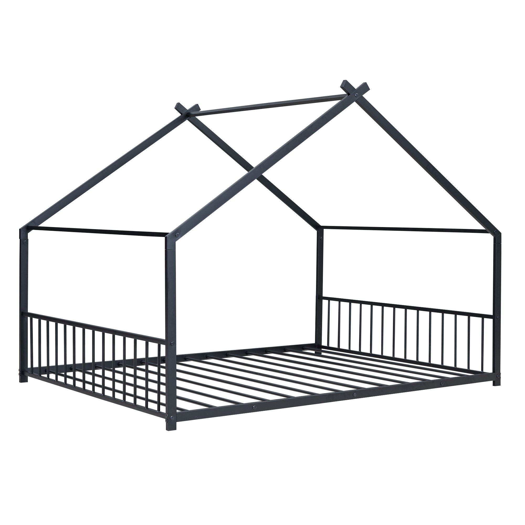 Metal House Bed Unique Piece Furniture